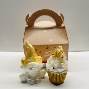 Szappan muffin kutya, cica, vagy rénszarvas figurával ajándék dobozban - szépségápolás - szappan & fürdés - kézműves szappan - Meska.hu