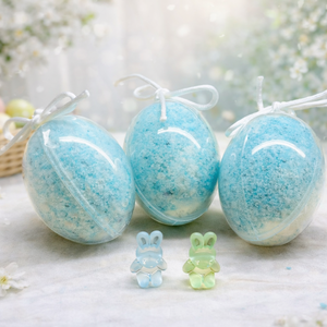 Tojás alakú Húsvéti fürdőbomba játékkal!, Szépségápolás, Szappan & Fürdés, Fürdősó, fürdőgolyó, habfürdő, Szappankészítés, Mindenmás, MESKA