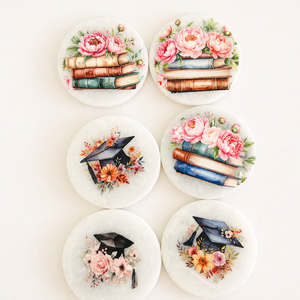 Pedagógusnapi ajándék � orchidea illatú szappan díszdobozban, könyves vagy ballagós hűtőmágnessel - szépségápolás - szappan & fürdés - kézműves szappan - Meska.hu