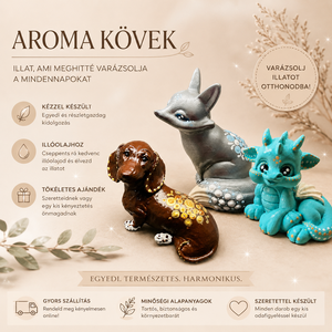 Kézzel készített, festett sárkány , és más aromakő illóolajhoz. Cuki fantasy dekoráció és különleges ajándék otthonba , Otthon & Életmód, Gyertya, illat, aroma, Párologtató, Festészet, Gipszöntés, MESKA