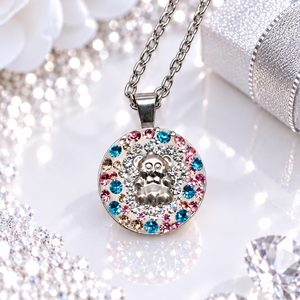 Swarovski /Preciosa kristályos nemesacél nyaklánc � különleges, csillogó ékszer - Meska.hu