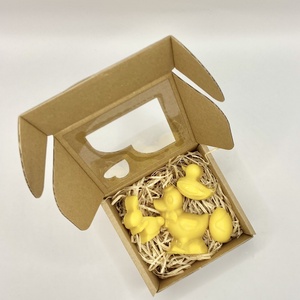 Húsvéti kecsketejes szappankák díszdobozban - Meska.hu