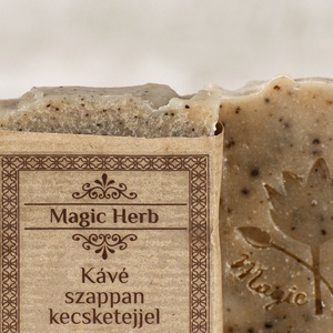 Kávé kecsketejes szappan - Meska.hu