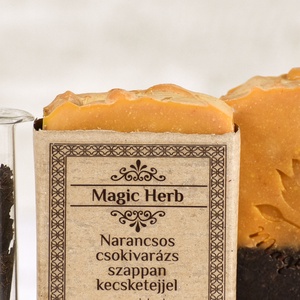 Narancsos csokivarázs szappan kecsketejjel, Szépségápolás, Szappan & Fürdés, Kézműves szappan, Kozmetikum készítés, MESKA