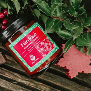 Karácsonyi fürdősó  - szépségápolás - szappan & fürdés - fürdősó, fürdőgolyó, habfürdő - Meska.hu