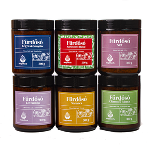 Karácsonyi fürdősó  - szépségápolás - szappan & fürdés - fürdősó, fürdőgolyó, habfürdő - Meska.hu