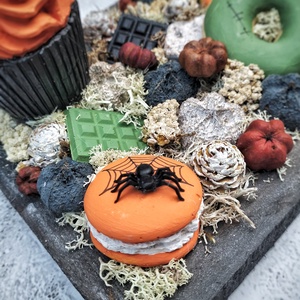 Halloween-i édességes asztaldísz  - otthon & életmód - dekoráció - asztal és polc dekoráció - asztaldísz - Meska.hu