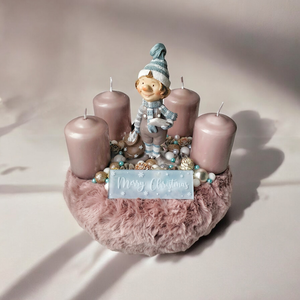 Manós adventi, Karácsony, Adventi díszek, Adventi gyertyadíszek és koszorúdíszek, Mindenmás, MESKA