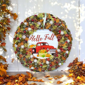 Hello Fall őszi kopogtató  - Meska.hu