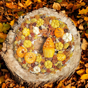 Pumpkin Spice édességes kopogtató  - Meska.hu