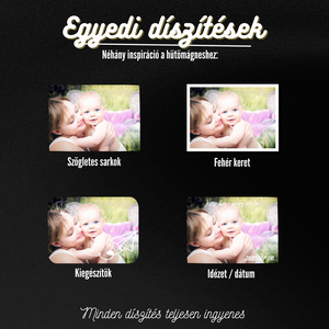 Egyedi Babás Hűtőmágnes  10  7,5 cm - otthon & életmód - konyhafelszerelés, tálalás - konyhai dekoráció - hűtőmágnes - Meska.hu