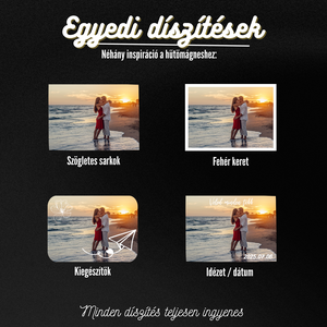Egyedi Szerelmes Hűtőmágnes  10  7,5 cm - otthon & életmód - konyhafelszerelés, tálalás - konyhai dekoráció - hűtőmágnes - Meska.hu