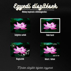 Egyedi Virágos Hűtőmágnes  10  7,5 cm - otthon & életmód - konyhafelszerelés, tálalás - konyhai dekoráció - hűtőmágnes - Meska.hu