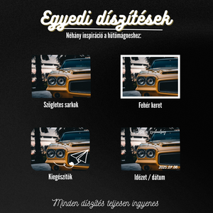 Egyedi Autós Hűtőmágnes  10  7,5 cm - otthon & életmód - konyhafelszerelés, tálalás - konyhai dekoráció - hűtőmágnes - Meska.hu