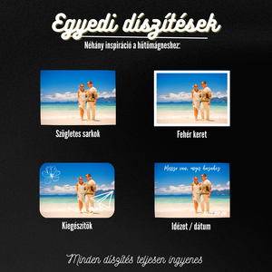 Egyedi Nyaralós Hűtőmágnes  10  7,5 cm - otthon & életmód - konyhafelszerelés, tálalás - konyhai dekoráció - hűtőmágnes - Meska.hu