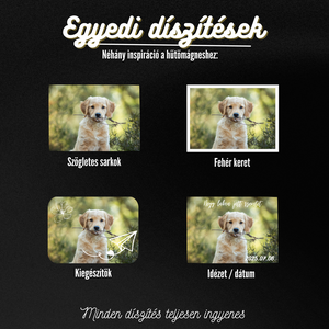 Egyedi Kutyás Hűtőmágnes  10  7,5 cm - otthon & életmód - konyhafelszerelés, tálalás - konyhai dekoráció - hűtőmágnes - Meska.hu