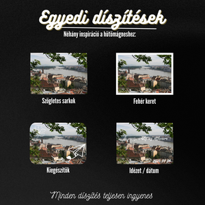 Egyedi Városi Hűtőmágnes  10  7,5 cm - otthon & életmód - konyhafelszerelés, tálalás - konyhai dekoráció - hűtőmágnes - Meska.hu