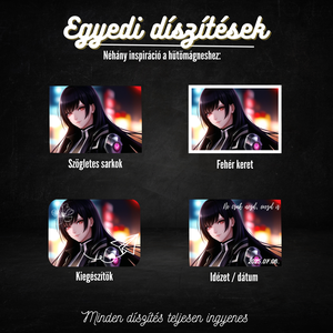 Egyedi Anime Hűtőmágnes  15  10 cm - otthon & életmód - konyhafelszerelés, tálalás - konyhai dekoráció - hűtőmágnes - Meska.hu