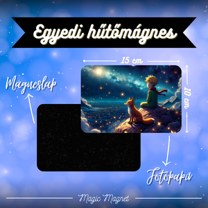 Egyedi Mesefigurás Hűtőmágnes  15  10 cm, Otthon & Életmód, Konyhafelszerelés, tálalás, Konyhai dekoráció, Hűtőmágnes, Fotó, grafika, rajz, illusztráció, Mindenmás, MESKA