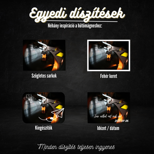 Egyedi Zenés Hűtőmágnes  7,5  5 cm - otthon & életmód - konyhafelszerelés, tálalás - konyhai dekoráció - hűtőmágnes - Meska.hu