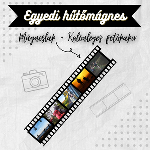Egyedi Diafilm Hűtőmágnes  15  3,3 cm, Otthon & Életmód, Konyhafelszerelés, tálalás, Konyhai dekoráció, Hűtőmágnes, Fotó, grafika, rajz, illusztráció, Mindenmás, MESKA