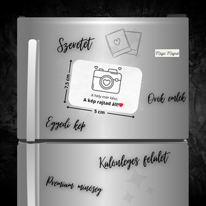 Kis Méretű Egyedi Hűtőmágnes  7,5  5 cm - otthon & életmód - konyhafelszerelés, tálalás - konyhai dekoráció - hűtőmágnes - Meska.hu