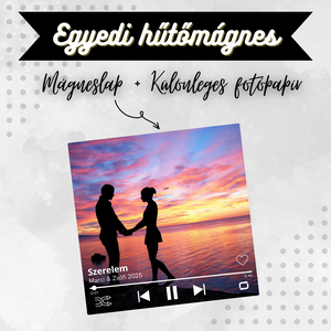 Zenelejátszó Stílusú Egyedi Hűtőmágnes  7,5  7,5 cm, Otthon & Életmód, Konyhafelszerelés, tálalás, Konyhai dekoráció, Hűtőmágnes, Fotó, grafika, rajz, illusztráció, Mindenmás, MESKA