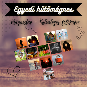 Egyedi Szív Hűtőmágnes, Otthon & Életmód, Konyhafelszerelés, tálalás, Konyhai dekoráció, Hűtőmágnes, Fotó, grafika, rajz, illusztráció, Mindenmás, MESKA