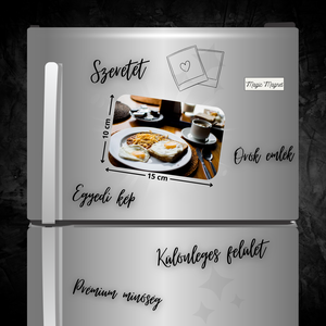 Egyedi Gasztro Hűtőmágnes  15  10 cm - otthon & életmód - konyhafelszerelés, tálalás - konyhai dekoráció - hűtőmágnes - Meska.hu