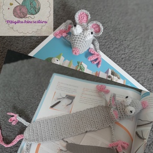 Horgolt könyvjelzők - könyv & zene - könyvjelző - Meska.hu