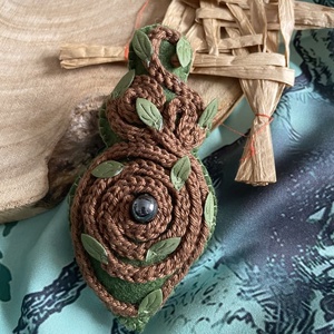 Istennő talizmán baba / Brigid baba, Otthon & Életmód, Dekoráció, Dísztárgy, Baba-és bábkészítés, Hímzés, MESKA