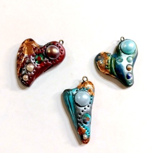 Valentin napi Steampunk medálok Elegáns aszimmetria sorozat megrendelésre, lánccal vagy anélkül, 1 héten belül - ékszer - nyaklánc - medál - Meska.hu