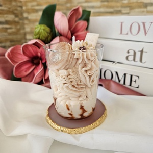 Irish Cream Baileys szójaviasz gyertya - Meska.hu