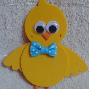 Kiscsibe hűtőmágnes - nem csak Húsvétra -  - Meska.hu