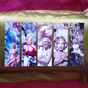 Marilyn Monroe könyvjelző csomag - könyv & zene - könyvjelző - Meska.hu