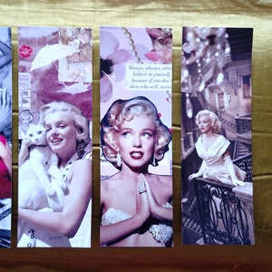 Marilyn Monroe könyvjelző csomag - könyv & zene - könyvjelző - Meska.hu