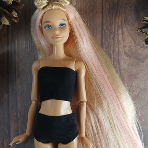 Fehérnemű babáknak , Játék & Sport, Baba & babaház, Barbie ruhák, Varrás, Újrahasznosított alapanyagból készült termékek, MESKA