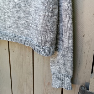 My simple grey - pulcsi kötésminta, DIY (Csináld magad), Szabásminta, útmutató, Kötésminták, Kötés, MESKA