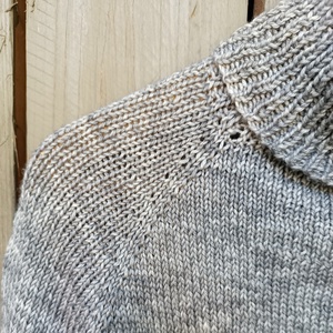 My simple grey - pulcsi kötésminta - diy (csináld magad) - szabásminta, útmutató - kötésminták - Meska.hu