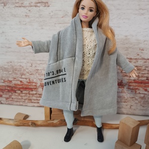 Barbie kabát  - játék & sport - baba & babaház - barbie ruhák - Meska.hu