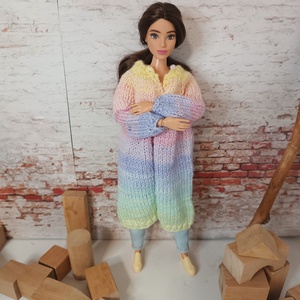 Barbie kardigán  - játék & sport - baba & babaház - barbie ruhák - Meska.hu