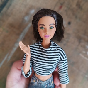 Barbie felső  - játék & sport - baba & babaház - barbie ruhák - Meska.hu