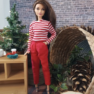 Barbie felső  - játék & sport - baba & babaház - barbie ruhák - Meska.hu