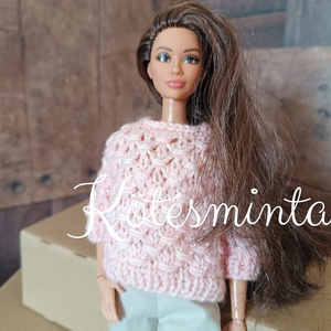 My B doll sweater 25/01 - pulcsi kötésminta, DIY (Csináld magad), Szabásminta, útmutató, Kötésminták, Kötés, MESKA