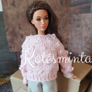 My B doll sweater 25/02 - pulcsi kötésminta, DIY (Csináld magad), Szabásminta, útmutató, Kötésminták, Kötés, MESKA