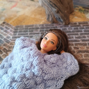 My B doll sweater 25/05 - pulcsi kötésminta - diy (csináld magad) - szabásminta, útmutató - kötésminták - Meska.hu