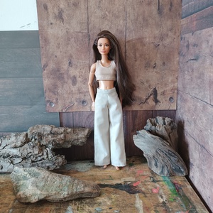 Barbie nadrág - játék & sport - baba & babaház - barbie ruhák - Meska.hu