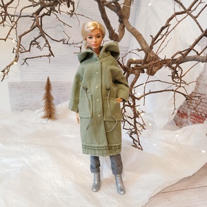 Barbie kabát, parka, Játék & Sport, Baba & babaház, Barbie ruhák, Varrás, MESKA