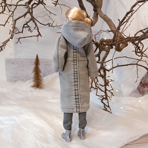 Barbie kabát, parka - játék & sport - baba & babaház - barbie ruhák - Meska.hu