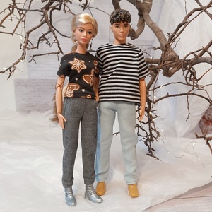 Barbie Ken póló  - játék & sport - baba & babaház - barbie ruhák - Meska.hu